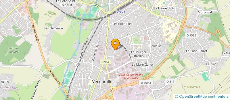 localisation de l'entreprise USEP LURAY à LURAY
