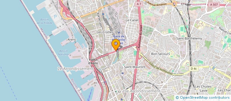 localisation de l'entreprise USEP MATERNELLE EXTERIEUR à MARSEILLE