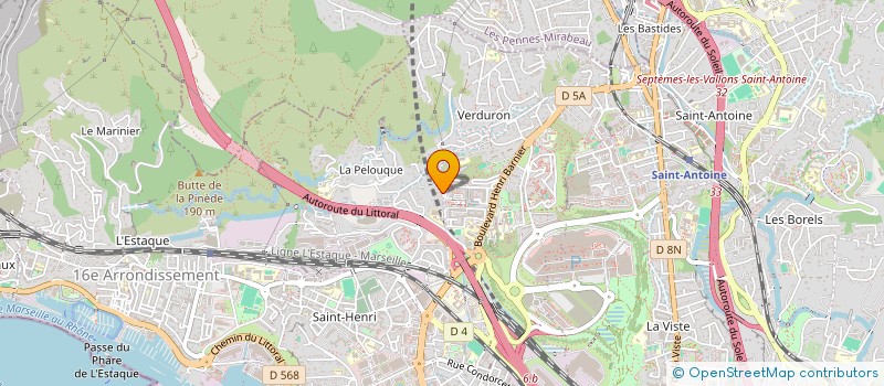 localisation de l'entreprise USEP MATERNELLE LA CASTELLANE à MARSEILLE