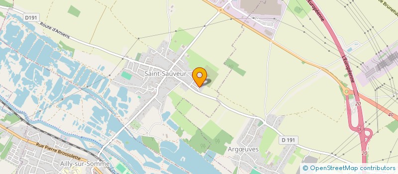 localisation de l'entreprise USEP MATERNELLE LA ROTONDE  AILLY-SUR-SOMME