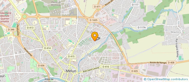 localisation de l'entreprise USEP OLYMPE DE GOUGES MATERNELLE à MELUN