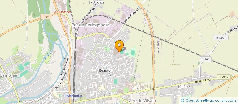 localisation de l'entreprise USEP PAYS DUNOIS à CHATEAUDUN