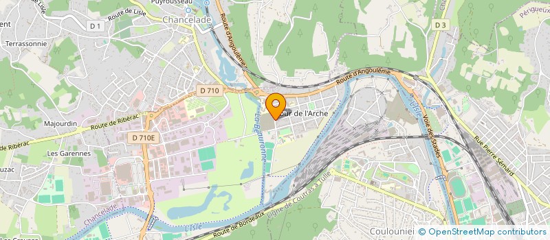 localisation de l'entreprise USEP PERIGUEUX  PERIGUEUX