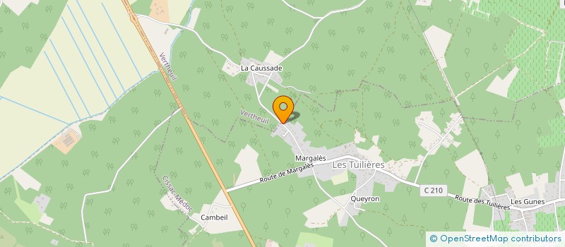 localisation de l'entreprise USEP REGROUP PEDAG ST JULIEN BEYCHEVELLE  SAINT-JULIEN-BEYCHEVELLE