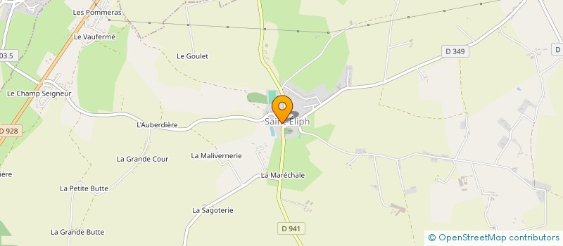 localisation de l'entreprise USEP REGROUPEMENT PEDAGOGIQUES LE THIEULIN ST DENIS LE PUITS LES CORVES LES YYS à LE THIEULIN
