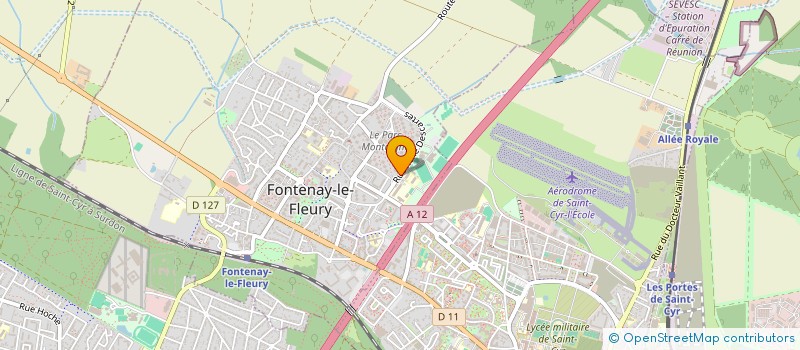 localisation de l'entreprise USEP RENE DESCARTES à FONTENAY-LE-FLEURY