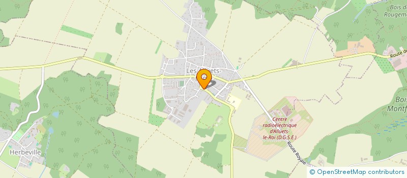 localisation de l'entreprise USEP ROGER GOUSSEAU  LES ALLUETS-LE-ROI
