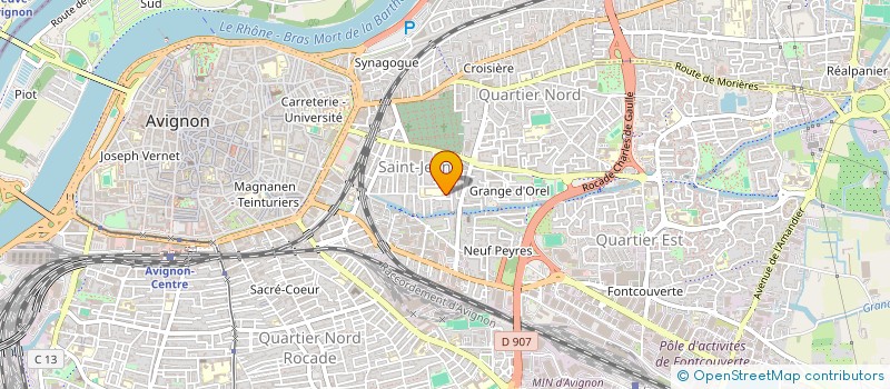 localisation de l'entreprise USEP SAINT JEAN à AVIGNON