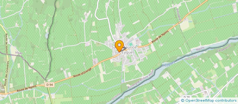 localisation de l'entreprise USEP SAINT-MAURICE-SUR-EYGUES  SAINT-MAURICE-SUR-EYGUES