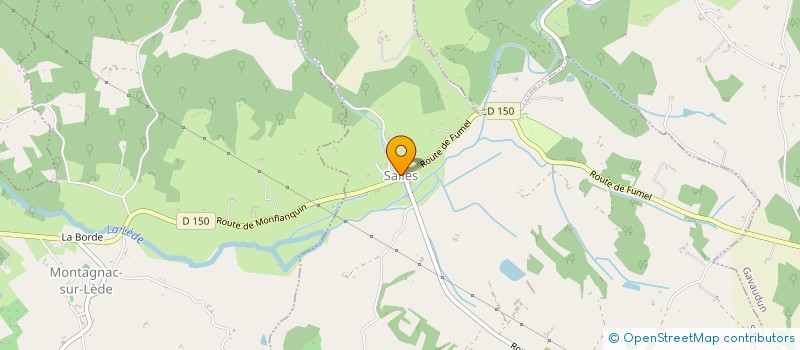 localisation de l'entreprise USEP SAVIGNAC SUR LEYZE  SAVIGNAC-SUR-LEYZE