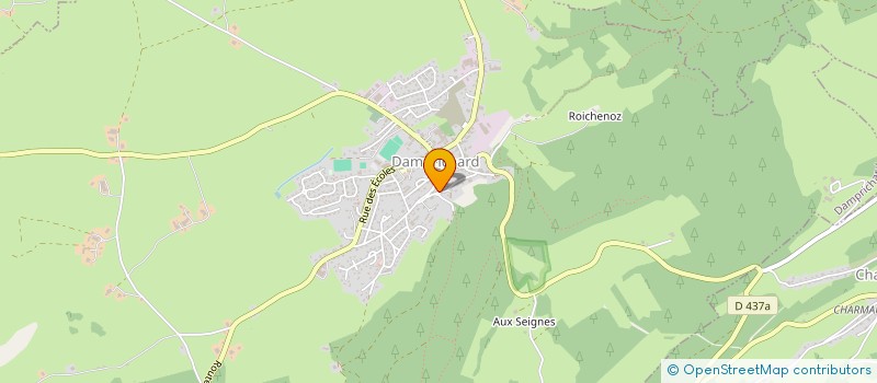 localisation de l'entreprise USEP SECTEUR DE MAICHE  DAMPRICHARD