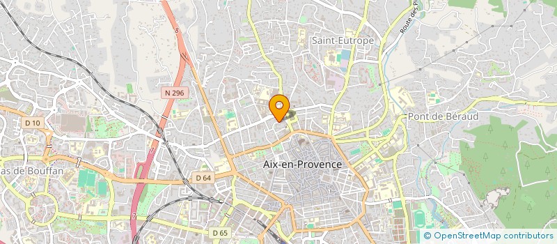 localisation de l'entreprise USEP SECTEUR DU PAYS D'AIX  VENTABREN