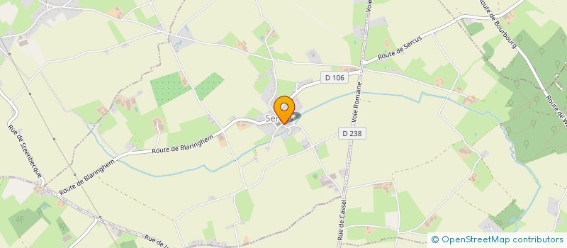 localisation de l'entreprise USEP SERCUS  SERCUS