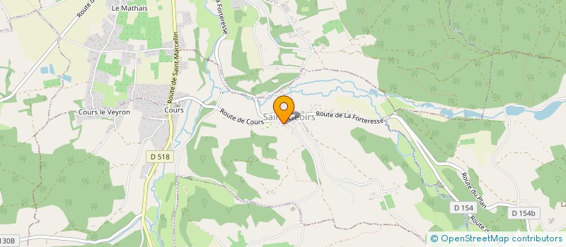 localisation de l'entreprise USEP UFOLEP BREZINS MULTISPORTS  BREZINS