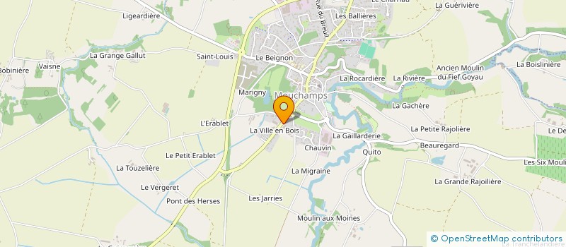 localisation de l'entreprise USER FRIENDLY DESIGN à MOUCHAMPS