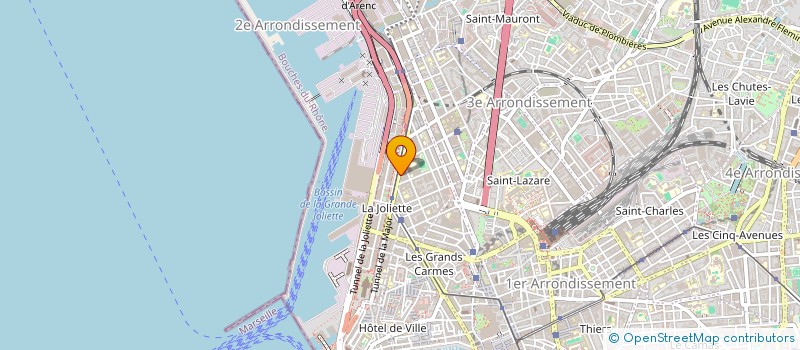 localisation de l'entreprise USERCUBE à MARSEILLE