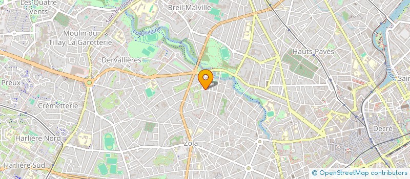 localisation de l'entreprise USEREXCEPTION à NANTES