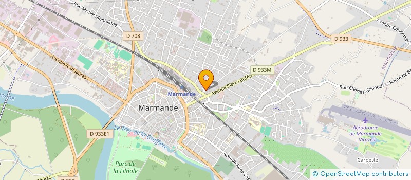 localisation de l'entreprise USERFF  MARMANDE