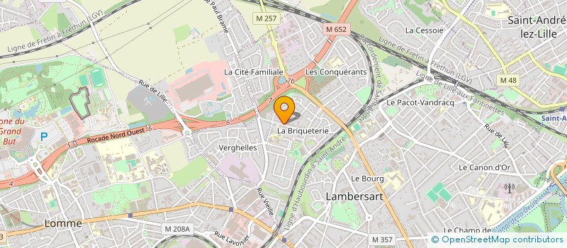 localisation de l'entreprise USERFLOW DEVELOPMENT  LILLE