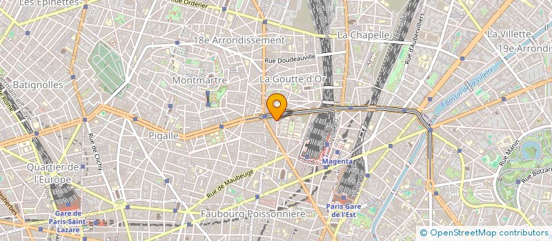 localisation de l'entreprise USERNAME  PARIS