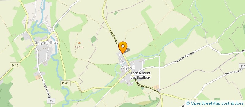 localisation de l'entreprise USF NATATION  ARGUEIL