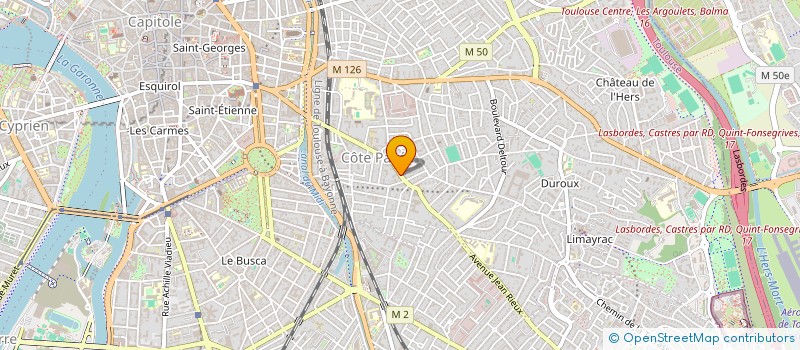 localisation de l'entreprise USH HABITAT SOCIAL EN OCCITANIE à TOULOUSE