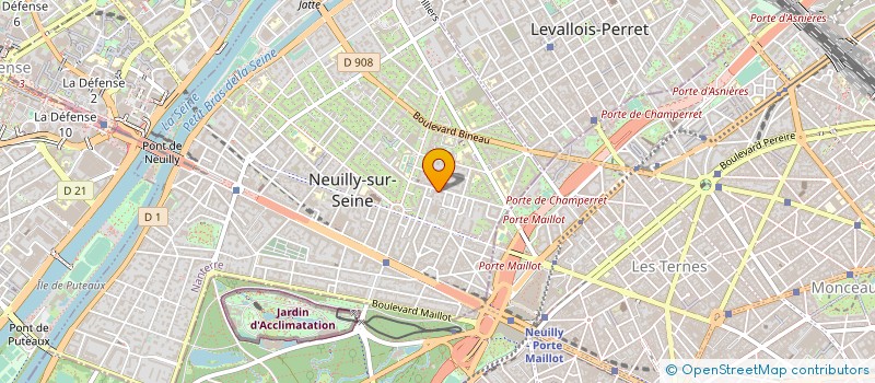 localisation de l'entreprise USHUAIA à NEUILLY-SUR-SEINE