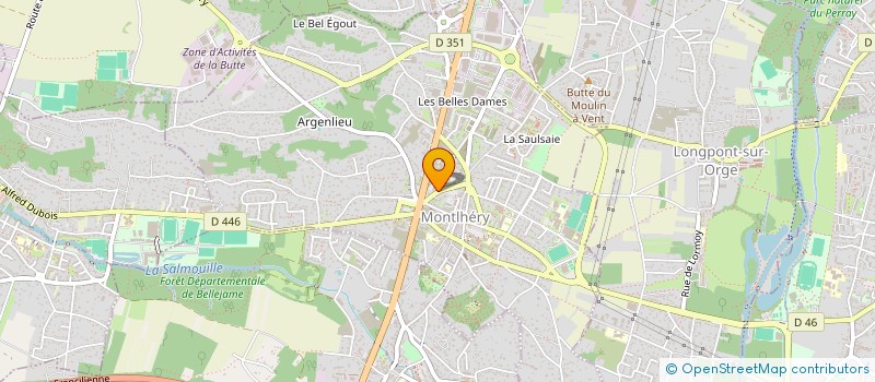 localisation de l'entreprise USI-FRANCE  MONTLHERY