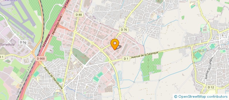 localisation de l'entreprise USI-SUD BY S.E.E CANET à PERPIGNAN