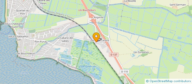 localisation de l'entreprise USIBOX  YVES