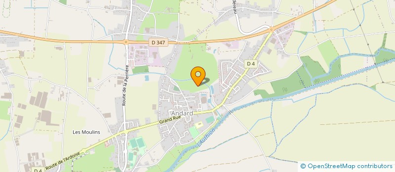 localisation de l'entreprise USICAR  LOIRE-AUTHION