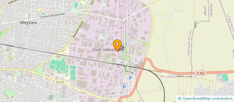 localisation de l'entreprise USICHROM à JONAGE