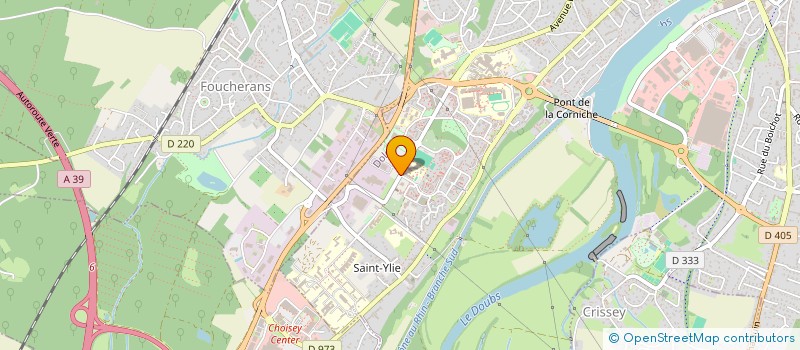 localisation de l'entreprise USIDOLE à DOLE