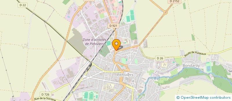 localisation de l'entreprise USIFER SA ASSISTE M GIRAULT à PITHIVIERS