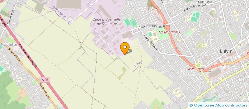 localisation de l'entreprise USIFLEX à LIEVIN