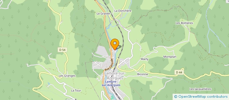 localisation de l'entreprise USIFRANCE SARL  LAMURE-SUR-AZERGUES