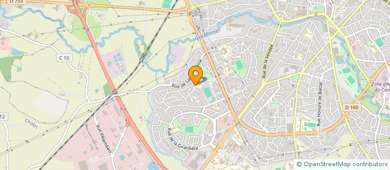 localisation de l'entreprise USIMATIC à CHOLET