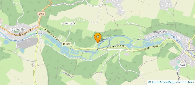 localisation de l'entreprise USIMEUBLES DEVELOPPEMENT à COLLEVILLE