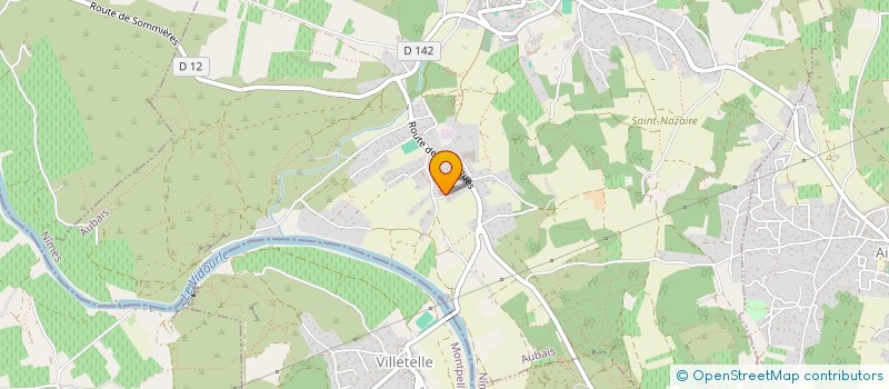 localisation de l'entreprise USINAGE CONCEPT à AUBAIS