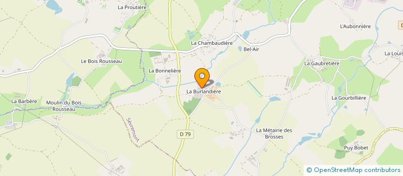 localisation de l'entreprise USINAGE JO à SEVREMONT