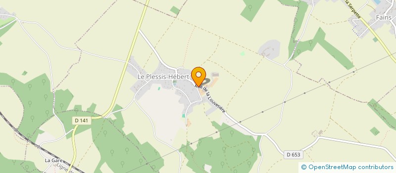 localisation de l'entreprise USINAGE SUR METAUX à LE PLESSIS-HEBERT