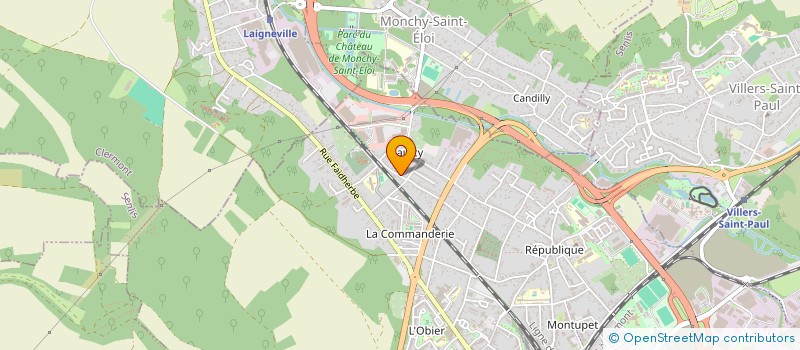 localisation de l'entreprise USINAGE TOURNAGE MECANIQUE GENERALE à NOGENT-SUR-OISE
