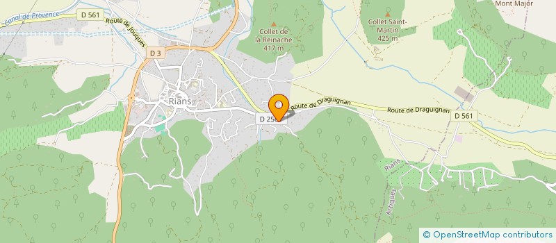 localisation de l'entreprise USINATECH à RIANS