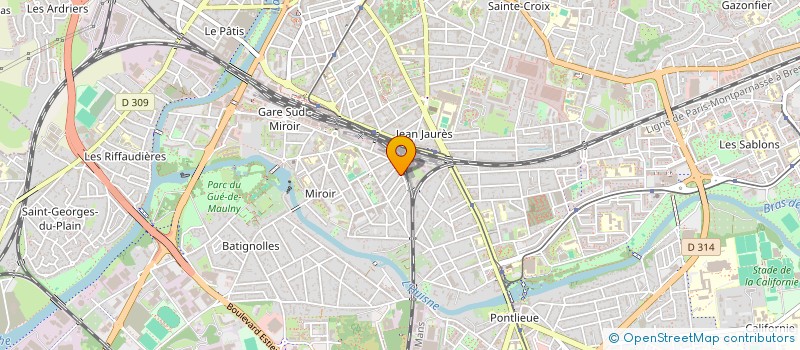 localisation de l'entreprise USINE  LE MANS