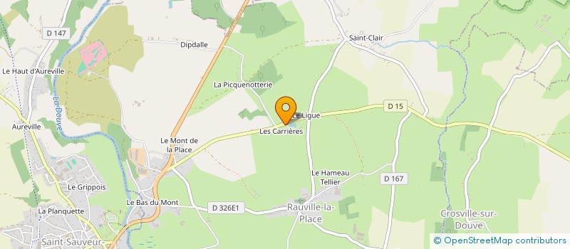 localisation de l'entreprise USINOV à SAINT-SAUVEUR-LE-VICOMTE