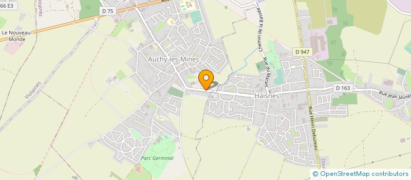 localisation de l'entreprise USIPRIX à AUCHY-LES-MINES