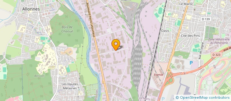 localisation de l'entreprise USIPROG  RUAUDIN