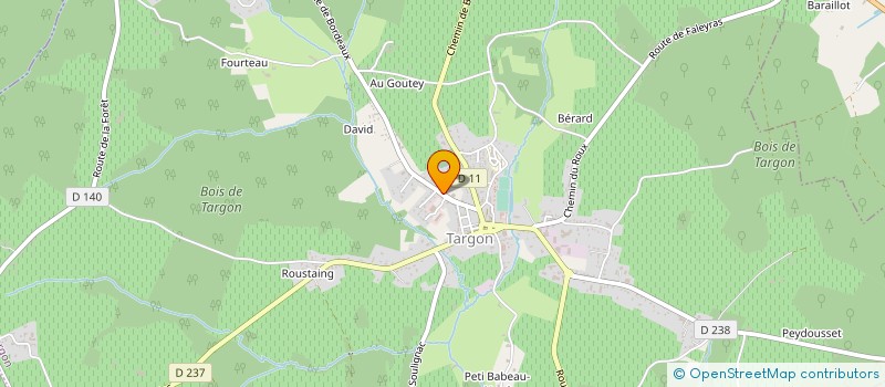 localisation de l'entreprise USIREP à TARGON