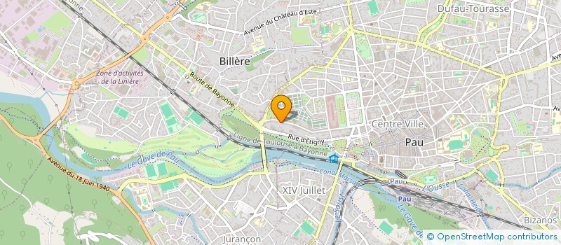 localisation de l'entreprise USISCAN à PAU