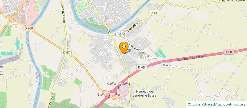 localisation de l'entreprise USITECH à BRENS
